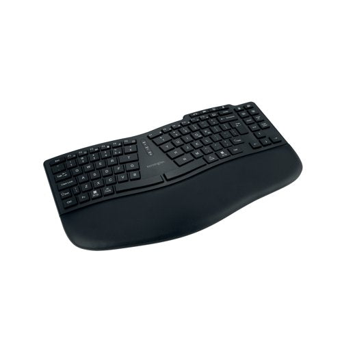 Kensington Pro Fit Ergo KB675 EQ TKL Ten-Keyless Wireless Rechargeable Keyboard Black K75491UK