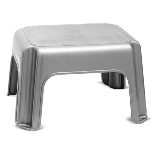 Addis Step Stool Metallic Grey
