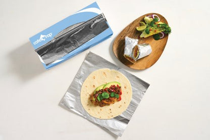 Caterwrap Individual Pop-Up Aluminium Foil Sheets 270x300mm Pack of 500 59M31