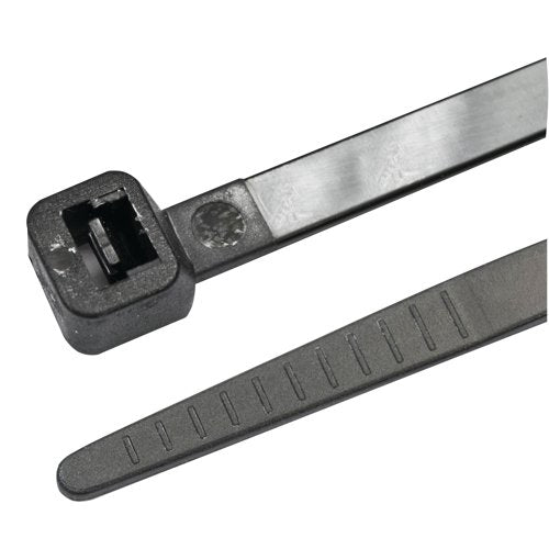 5 Star Cable Ties 200x2.5mm Black Pack of 100 GT-200MCBLACK