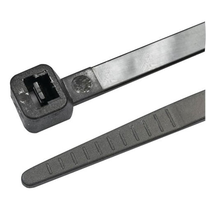 5 Star Cable Ties 370x4.8mm Black Pack of 100 GT-370STCBLACK