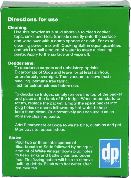 Dri-Pak Clean & Natural Granulated Bicarbonate of Soda 500g