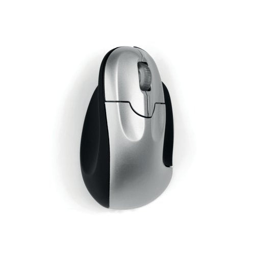 BakkerElkhuizen Vertical Grip Mouse Wireless Right Handed Silver/Black BNEGMW