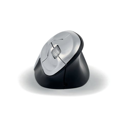 BakkerElkhuizen Vertical Grip Mouse Wireless Right Handed Silver/Black BNEGMW