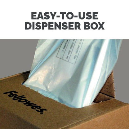 Fellowes Shredder Waste Bags 100-165L Approx (Pack of 50) 36055