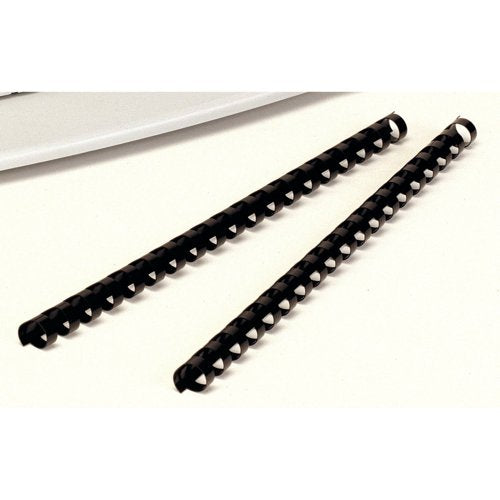 Fellowes A4 Plastic Binding Combs 19mm Black (Pack of 100) 53477