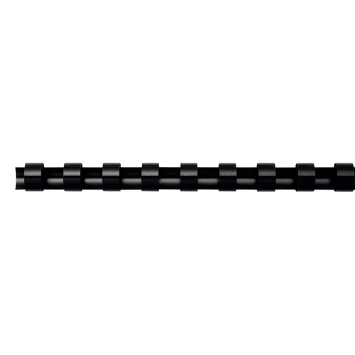 Fellowes A4 Plastic Binding Combs 19mm Black (Pack of 100) 53477