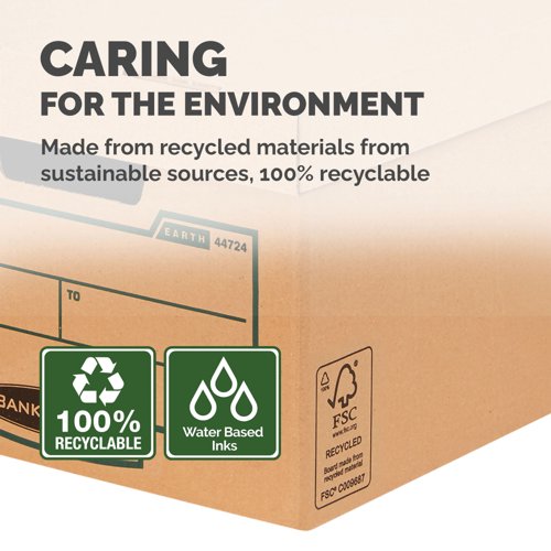 Bankers Box Earth Series Storage Box Brown (Pack of 10) 4472401