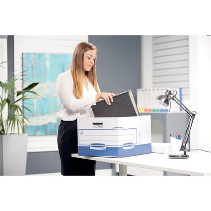 Bankers Box Heavy Duty Storage Box Large (Pack of 10) 4461601