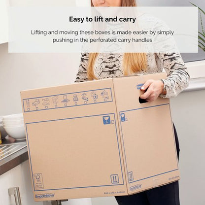 Bankers Box SmoothMove Standard Moving Box 350x350x550mm (Pack of 10) 6207301