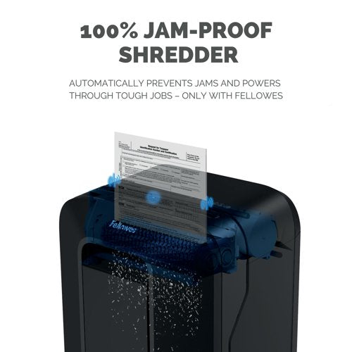 Fellowes Powershred LX200 Mini-Cut Shredder Black 5502301