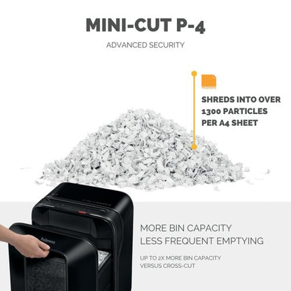 Fellowes Powershred LX200 Mini-Cut Shredder Black 5502301