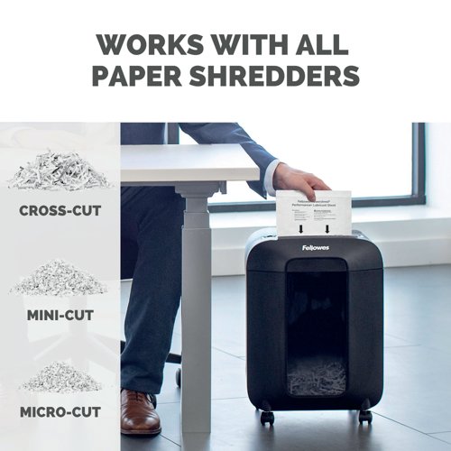 Fellowes Powershred Performance+ Lubricant Sheets (Pack of 10) 4025601