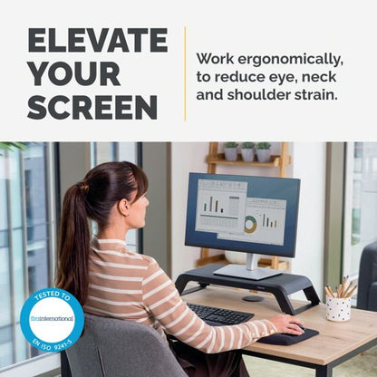 Fellowes Hana Monitor Stand Black 100016996