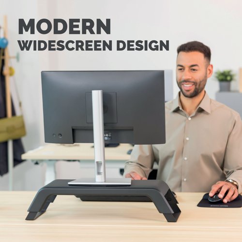 Fellowes Hana Monitor Stand Black 100016996