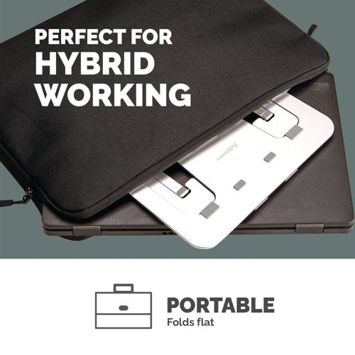 Fellowes Alumia Portable Laptop Stand Silver 100138867