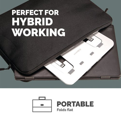 Fellowes Alumia Portable Laptop Stand Silver 100138867