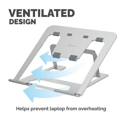 Fellowes Alumia Portable Laptop Stand Silver 100138867