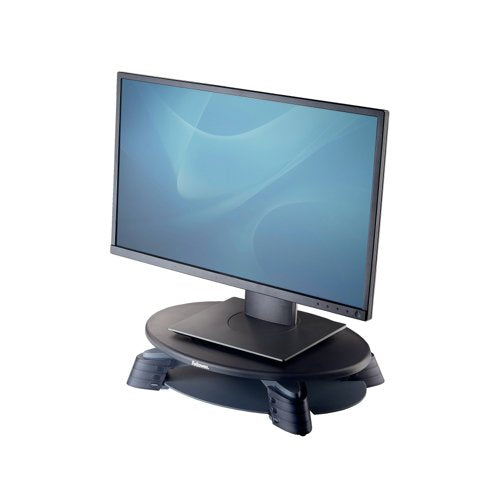 Fellowes Rotating Monitor Stand Platform 14kg Capacity Graphite 9145003