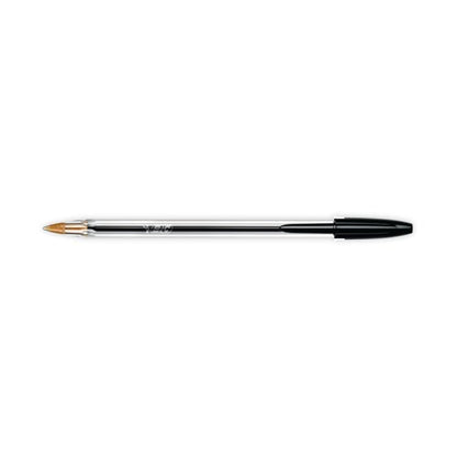 Bic Cristal Ballpoint Pen Medium Black Pack of 100 896040