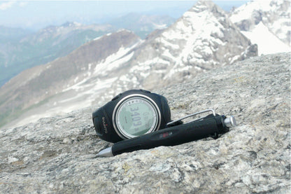 Tombow AirPress Retractable Ballpoint Pen 0.7mm Tip Transparent Barrel Black Ink - BC-AP20