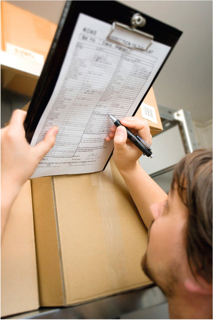 Tombow AirPress Retractable Ballpoint Pen 0.7mm Tip Orange Barrel Black Ink - BC-AP54