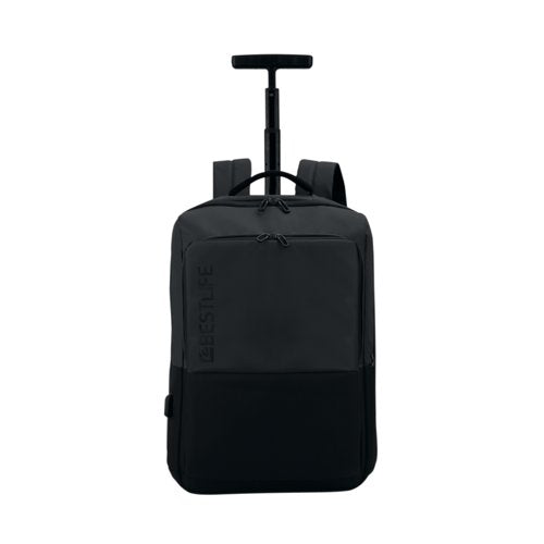 Bestlife Travel Trolley Bag with USB Connector BT-3401BK-1