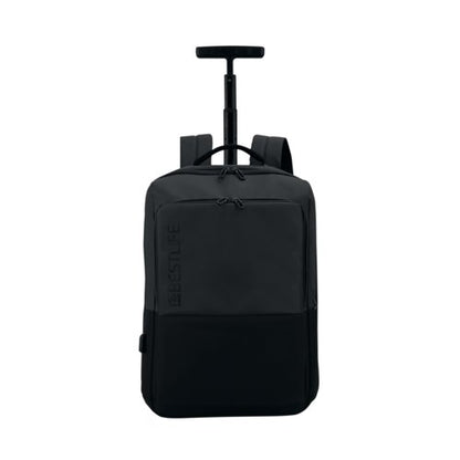 Bestlife Travel Trolley Bag with USB Connector BT-3401BK-1