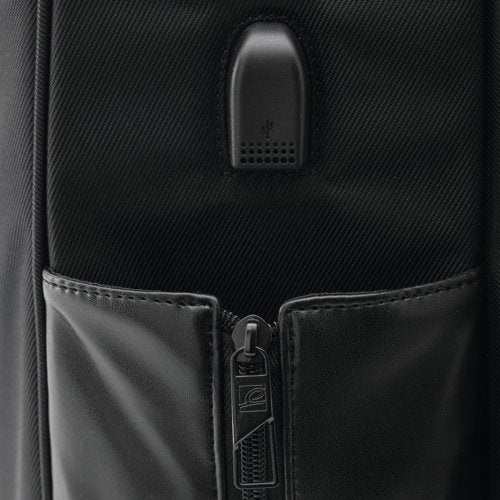 BestLife Calpe 2.0 15.6 Inch Laptop Bag USB Black BB-3538BK