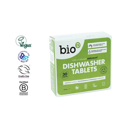 Biod Dishwasher Tablets 30 Tablets BDWT30