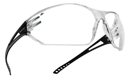 Bolle SLAPSI Slam Spectacles PC Frame Anti-Scratch and Fog Lens, Clear/Black