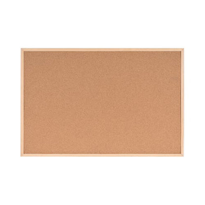 Bi-Office Double-Sided Board Cork And Felt 600x900mm Red FB0710010