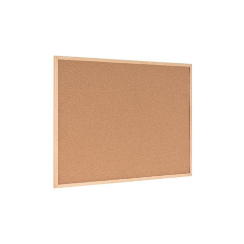 Bi-Office Double-Sided Board Cork And Felt 600x900mm Red FB0710010