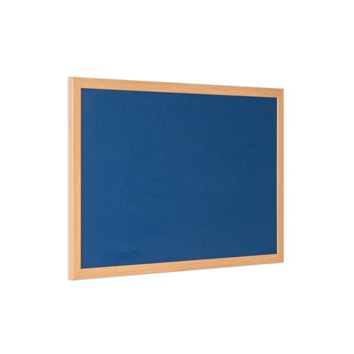 Bi-Office Earth Felt Notice Board 1200X900mm Blue RFB1443233