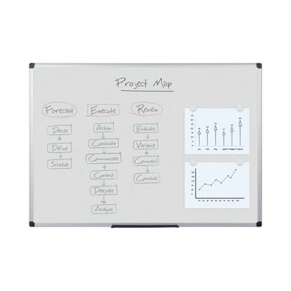 Bi-Office Maya Magnetic Drywipe Board 1200x900mm MA0507170