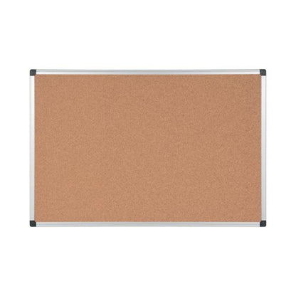Bi-Office Aluminium Frame Cork Noticeboard 1200x900mm CA051170