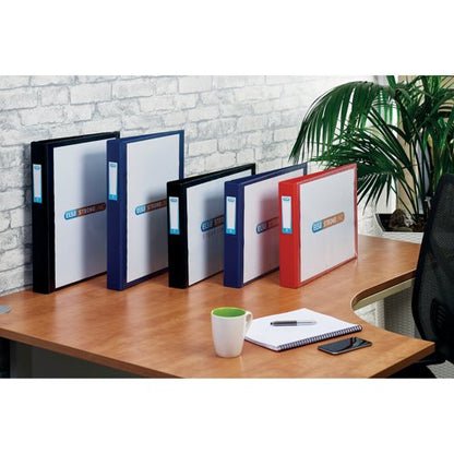 Elba Vision 30Mm 4D-Ring Binder Upright A3 Black 400009729