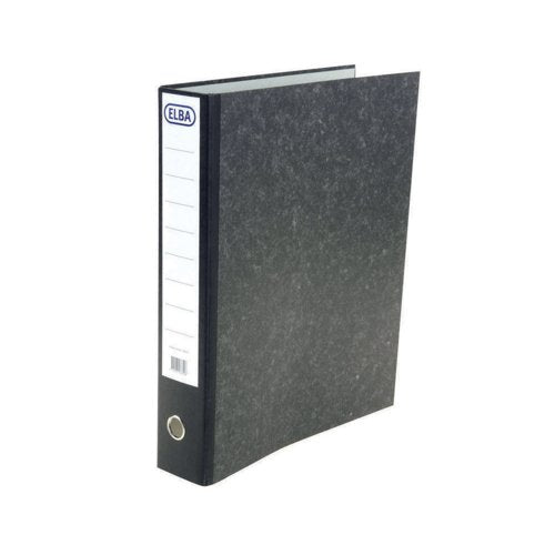 Elba 70Mm Lever Arch File Upright A3 Black 100080746