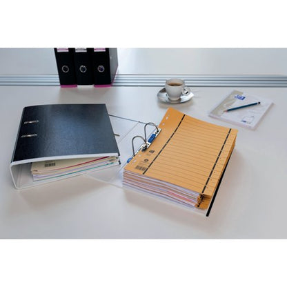 Oxford My Colour Lever Arch File A4 Black And White 100081033