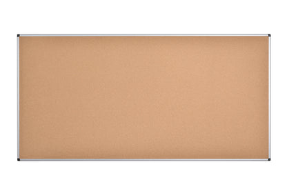 Bi-Office Maya Cork Noticeboard Aluminium Frame 2400x1200mm - CA211170