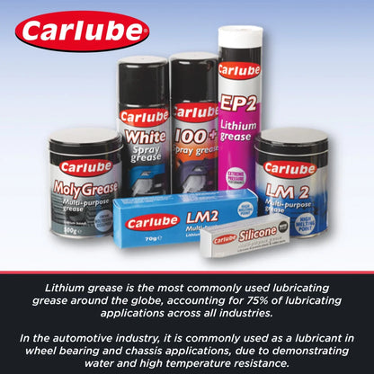 Carlube Multi-Purpose, Lithium Grease, LM 2, 500g