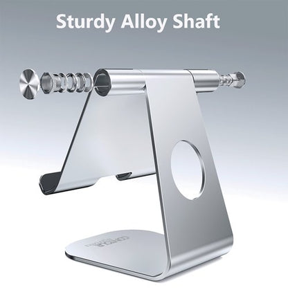 Contour Ergonomics Large Tablet/Phone Stand 4-13 Inches Silver CE10139