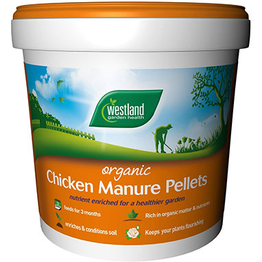 Westland Organic Chicken Manure Pellets, 8kg