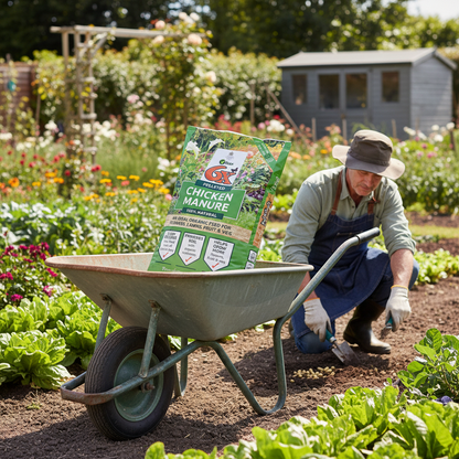 Vitax 6X strength Pelleted Chicken Manure 20KG