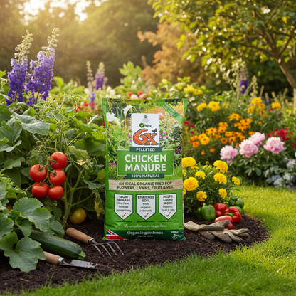 Vitax 6X strength Pelleted Chicken Manure 20KG