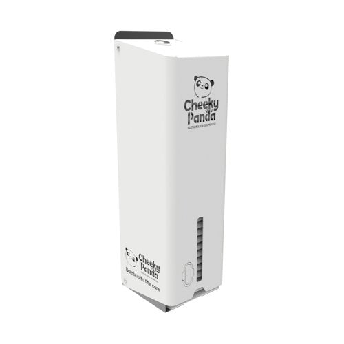 Cheeky Panda Flow Single Column Period Pad Dispenser White DSP-PAD-SGL