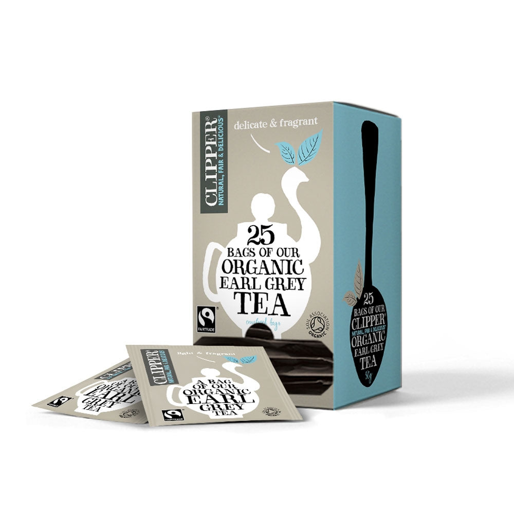 Clipper Fairtrade Organic Earl Grey Enveloped Infusion Tea 25 - UK BUSINESS SUPPLIES