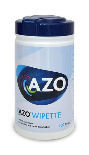 Azo Disinfectant Surface Wipes 100's