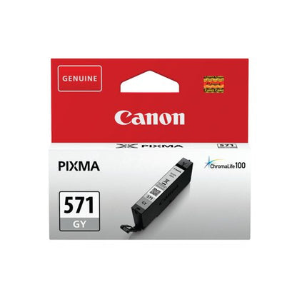 Canon CLI-571GY Ink Cartridge Grey 0389C001