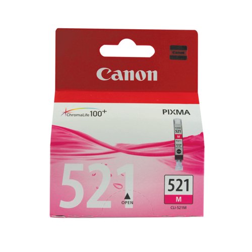 Canon CLI-521M Ink Cartridge Magenta 2935B001
